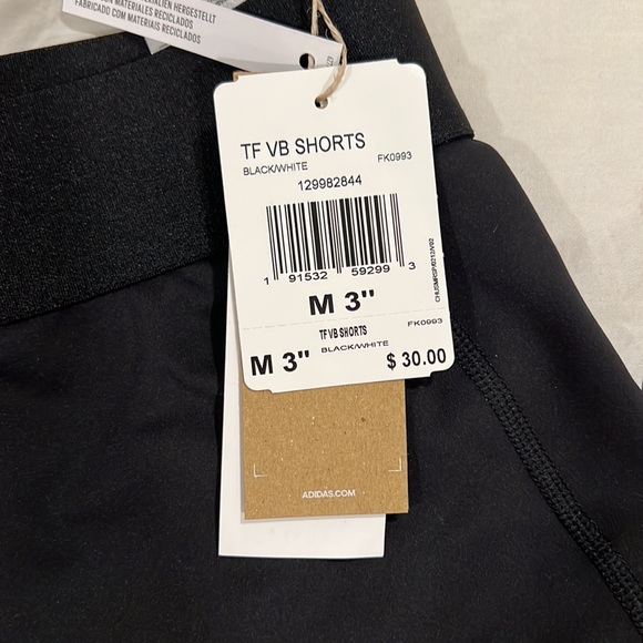 adidas women’s medium 3” spandex - Picture 3 of 3